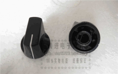 Bottle Nipple Line-Styled Knob Phi;19*14mm Potentiometer Encoder Band Switch Half Shaft Hole 6mm