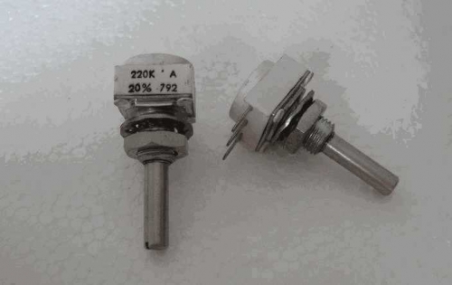 A220k Imported Israel Vishay Volume Potentiometer Exponential 22 Handle X4mm