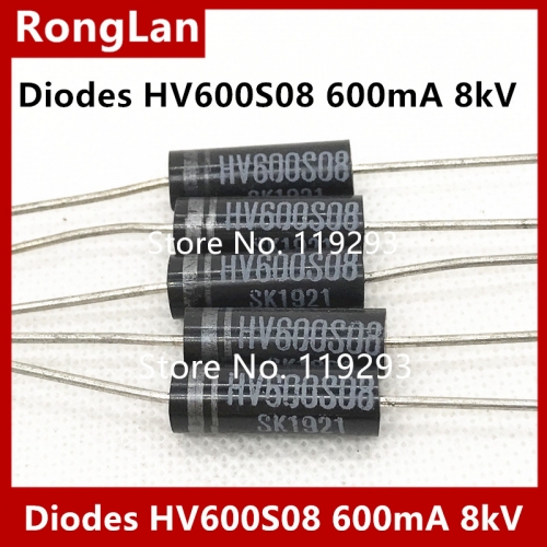 [HVGT] high voltage diode HV600S08 high voltage silicon stack 8kV HV550S08 power frequency 600mA