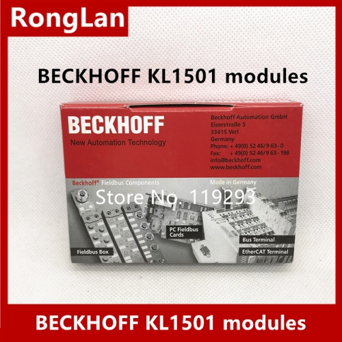 New German original authentic spot BECKHOFF Beckhoff KL1501 modules