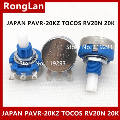 Japan Oriental drive potentiometer PAVR-20KZ TOCOS RV20N 20S B203K 20K potentiometer imports
