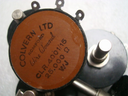 COLVERN  CLR.4001/15  25K 15K  25.000ohm  15.000ohm Potentiometers