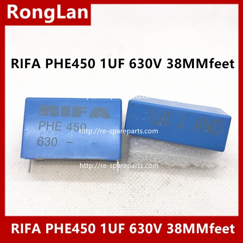 RIFA PHE450 thermal audio coupling capacitor 1UF 105 630V feet away from  copper feet Foot distance 38MM