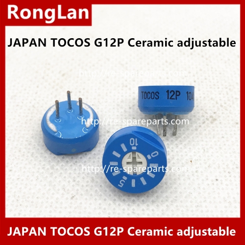 Japan TOCOS 12P G12P precision adjustable potentiometer 10R 20R 30R 50R 100R 200R 300R 500R 1K 2K 3K 5K 10K 20K 30K 50K 100K 200K 250K 300K 500K 1M