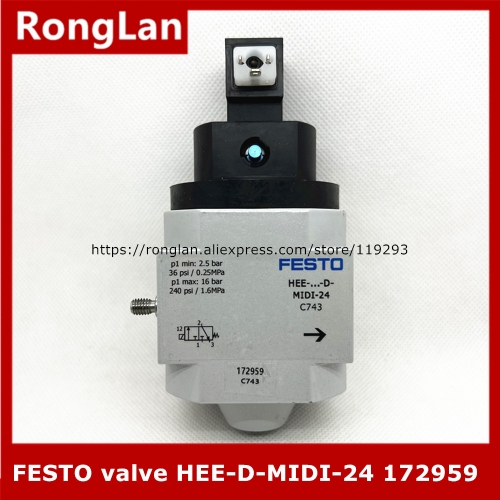 New original authentic special sales FESTO soft-start valve HEE-D-MIDI-24 spot 172959