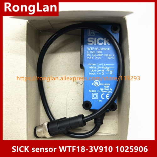* special sales * brand new original authentic SICK sensor WTF18-3V910 1025906