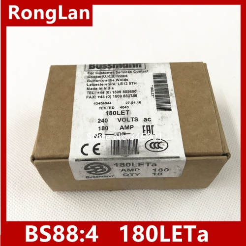 Imported American BUSSMANN fuses  BS88: 4 fuse 25LET 32LET 35LET 50LET 63LET 80LET 100LET 125LET 160LET 180LET