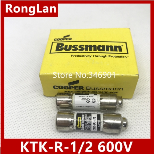 Bussmann fuse tube Limitron, Class KTK-R-1/10 KTK-R-2/10 KTK-R-1/8 KTK-R-3/10 KTK-R-1/4  KTK-R-3/4 KTK-R-6/10  KTK-R-1/2 KTK-R-4/10 KTK-R-1-1/2  KTK-R