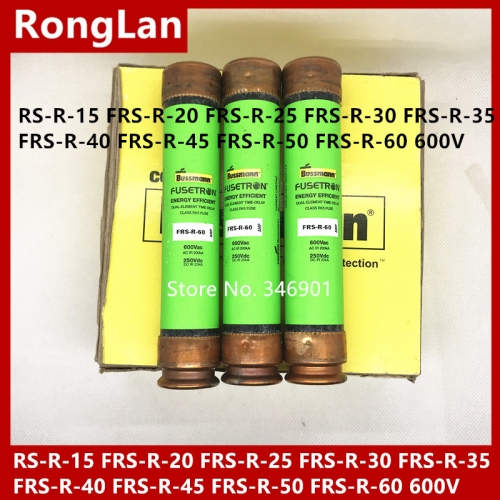 Genuine BUSSMANN FUSETRON fuse, FRS-R-1 FRS-R-2 FRS-R-3 FRS-R-4 FRS-R-5 FRS-R-6 FRS-R-7 FRS-R-8 FRS-R-1/2 600V