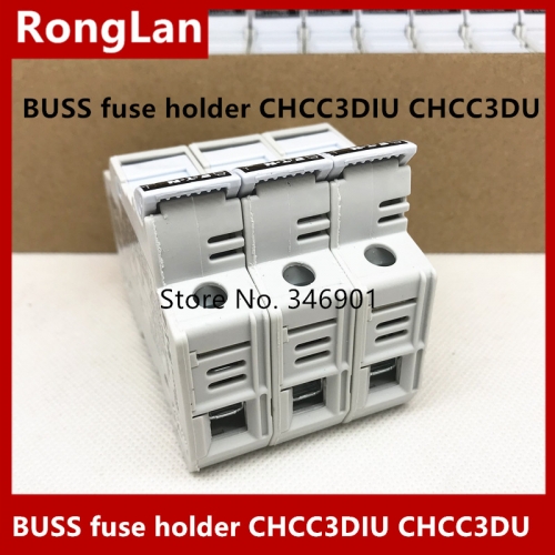 BUSSMANN fuse block CHCC3DIU, CHCC3DU, 30A, 600V, 3P, 10*38mm