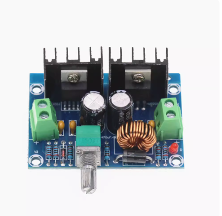 XH-M401 DC-DC step-down module XL4016E1 high-power DC voltage regulator with maximum 8A voltage stabilization