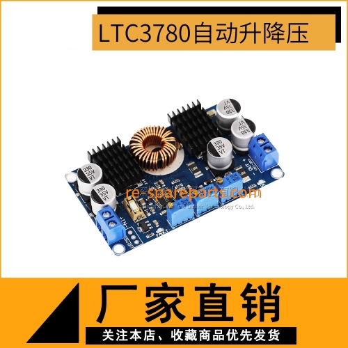 DC-DC LTC3780 Automatic Boosting and Lowering Power Supply Module Solar Vehicle Stabilized Voltage and Constant Current Power Supply 10A