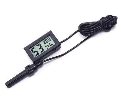 Digital thermometer with probe, electronic thermometer sensor FY-10, FY-11, FY-12, multi-color