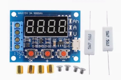 ZB2L3 Battery Capacity Tester External Load Discharge 1.2-12V Battery 18650 Capacity Test