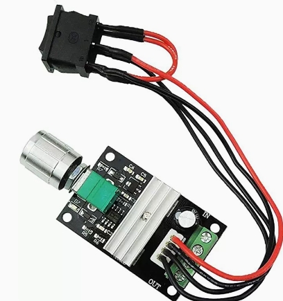 New PWM DC motor speed controller 6V12V24V 3A speed control switch with switch function for forward and rotation