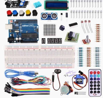 UNO R3 entry-level kit sensor module electronic learning maker graphical programming development board
