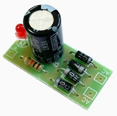 AC to DC power conversion module 1N4007 full bridge rectifier filter 12V 1A AC to DC