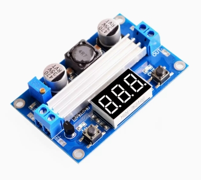 DC-DC LTC1871 Booster Power Module with High Power 100W Adjustable Output 3.5-35V Digital Display