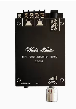 150W * 2  audio amplifier module 2.0 dual channel stereo TDA7498E heat sink