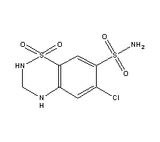 Hydrochlorothiazide(CAS:58-93-5)