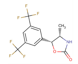 (4S,5R)-5-[3,5-bis(trifluoromethyl)phenyl]-4-methyl-1,3-oxazolidin-2-one(CAS:875444-08-9)