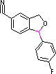 1-(4-Fluorophenyl)-1,3-Dihydroisobenzofuran-5-Carbonitrile(CAS:64169-67-1)