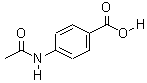4-Acetamidobenzoic Acid(CAS:556-08-1)