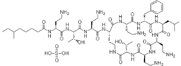 Polymyxin B Sulfate(CAS:1405-20-5)