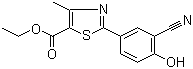 Ethyl 2-(3-Cyano-4-Hydroxyphenyl)-4-Methylthiazole-5-Carboxylate(CAS:161798-02-3)