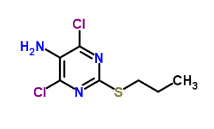 4,6-Dichloro-2-(Propylsulfanyl)Pyrimidin-5-Amine(CAS:145783-15-9)