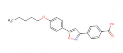 4-[5-(4-Pentyloxyphenyl)Isoxazol-3-yl]benzoic Acid(CAS:179162-55-1)