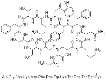 Somatostatin Acetate(CAS:38916-34-6)