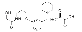 N-[3-[3-(piperidinomethyl)Phenoxy]-Propyl]-Hydroxyacetamide Oxalate(CAS:110925-92-3)