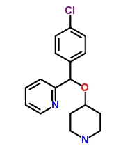 2-[(4-Chlorophenyl)(4-Piperidinyloxy)methyl]-Pyridine(CAS:122368-54-1)