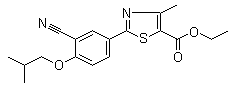 2-[3-Cyano-4-(2-Methylpropoxy)Phenyl]-4-Methyl-5-Thiazolecarboxylic Acid Ethyl Ester(CAS:160844-75-7)