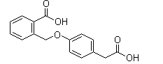 4-[(2-Carboxyphenyl)-methoxy]Benzeneacetic Acid(CAS:55453-89-9)