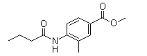 4-Butylacetamino-3-Methylbenzoic Acid Methyl Ester(CAS:301533-59-5)