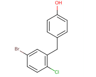 4-[(5-Bromo-2-Chlorophenyl)Methyl]Phenol(CAS:864070-18-8)