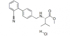 N-[(2'-Cyano[1,1'biphenyl]-4-yl)-methyl]-(L)-Valine Methyl Ester HCL(CAS:482577-59-3)
