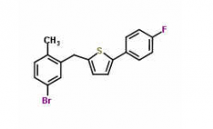 2-(5-Bromo-2-Methylbenzyl)-5-(4-Fluorophenyl)thiophene(CAS:1030825-20-7)