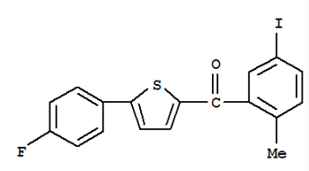 (5-(4-Fluorophenyl)Thiophen-2-yl)(5-iodo-2-methylphenyl)Methanone(CAS:1071929-08-2)