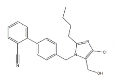 4'-[(2-Butyl-4-Chloro-5-Hydroxymethyl-1H-Imidazol-1-yl)methyl]-1,1'-biphenyl-2-Carbonitrile(CAS:114772-55-3)