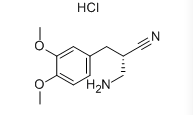 L-3-(3,4-Dimethoxyphenyl)-Alpha-Amino-2-Methylpropionitrile Hydrochloride(CAS:2544-13-0)