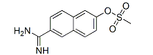 6-Amidino-2-Naphthol Methanesulfonate(CAS:82957-06-0)