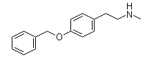2-(4-(Benzyloxy)phenyl)-N-Methylethanamine(CAS:38961-21-6)