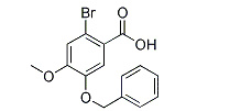 2-Bromo-4-Methyoxy-5-(Benzyloxy)benzoic Acid(CAS:24958-42-7)