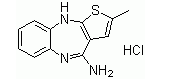 4-Amino-2-Methyl-10H-Thiene[2,3-b][1,5]benzodiazepine Hydrochloride(CAS:138564-60-0)