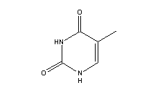 2,4-Dihydroxy-5-Methylpyrimidine(CAS:65-71-4)