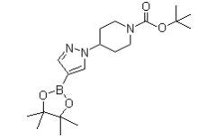 Tert-Butyl 4-[4-(4,45,5-Tetramethyl-1,3,2-Dioxaborlan-2-yl)-1H-Pyrazol-1-yl]piperidine-1-Carboxylate(CAS:877399-74-1)