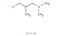 3-Chloro-2-Methyl-N,N-Dimethylpropylamine Hydrochloride(CAS:4261-67-0)